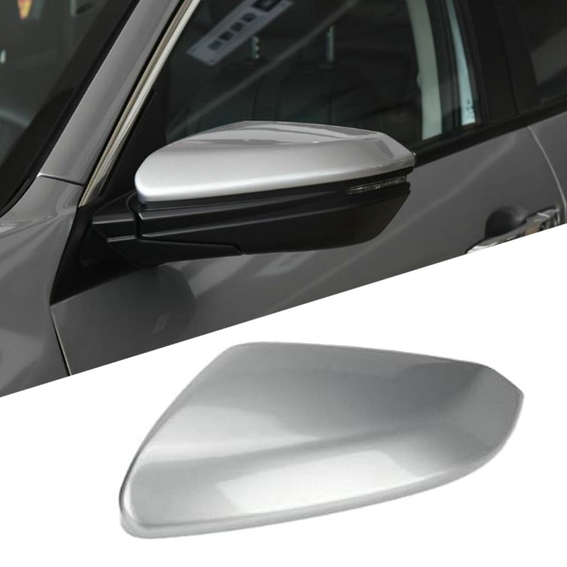 Silver Mirror Cap Cover For Honda Civic 2016 2017 2018
