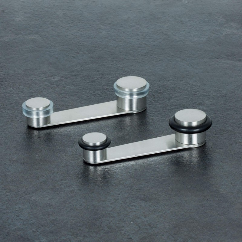EVI Herrajes Doorstop with Swivel Retainer, for Door Thickness up
