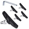 2 Pairs V Bike Brake Pads, 1 hexagonal spanner included,