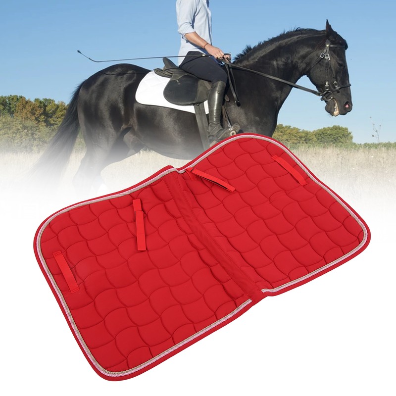 Saddle Pad Soft Breathable All Purpose Double Rope Saddle Pad
