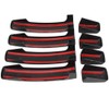 Door Handle Cover, 4 Pieces Car Glossy Black Exterior Door