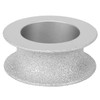 7.3cm Brazed Diamond Grinding Wheel Concave Abrasive Wheel for Stone