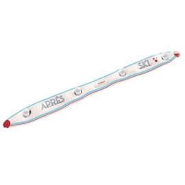 FUNBOY Inflatable Shot Board Ski, 4 Shot Capacity 6-feet Long, 4 Shot Cups Included, Apres Design