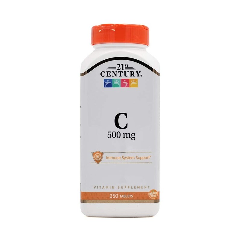 21st Century Vitamin C, 500 mg, 250 Tablets