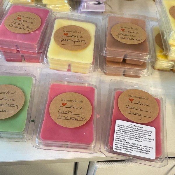 Wax melts - Colour: Peach ring