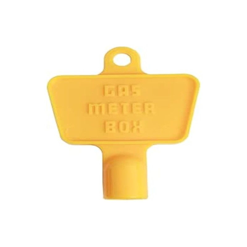 Pack of 2 Yellow Gas Meter Box Key | Durable
