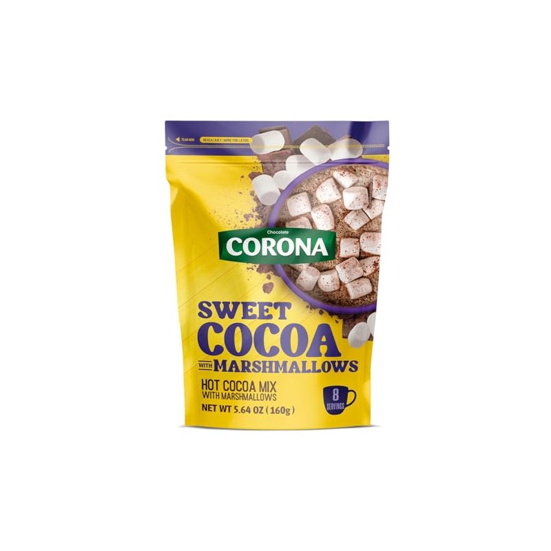 Corona, Sweet Cocoa Chocolate Powder with Marshmallows, 5.64 oz