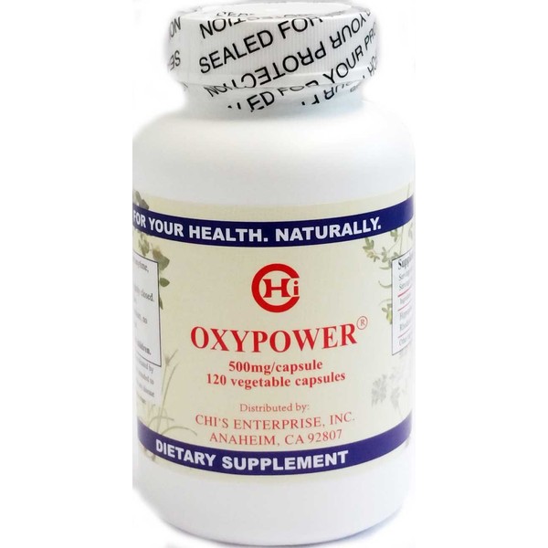 OxyPower by Chi's Enterprise 500mg, 120 Capsules