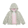 Carter's Girls' Lightweight Spring 2025 Windbreaker Jacket, Olive Floral