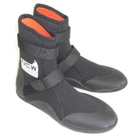 NCW - North Coast Wetsuits (Cornwall) surfing wetsuit boots 4mm with a thermal lining, really warm, GBS seams - size 10