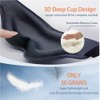 Sleep Mask for Women Men, 100% Blackout 3D Contoured Cup