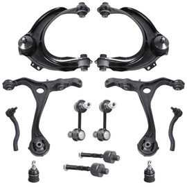 ALADICHE 12Pcs Control Arm Set Suspension Kit With Ball Joint Replacement For 2003-2007 Honda Accord,for 2004-2008 Acura TSX 2.4L