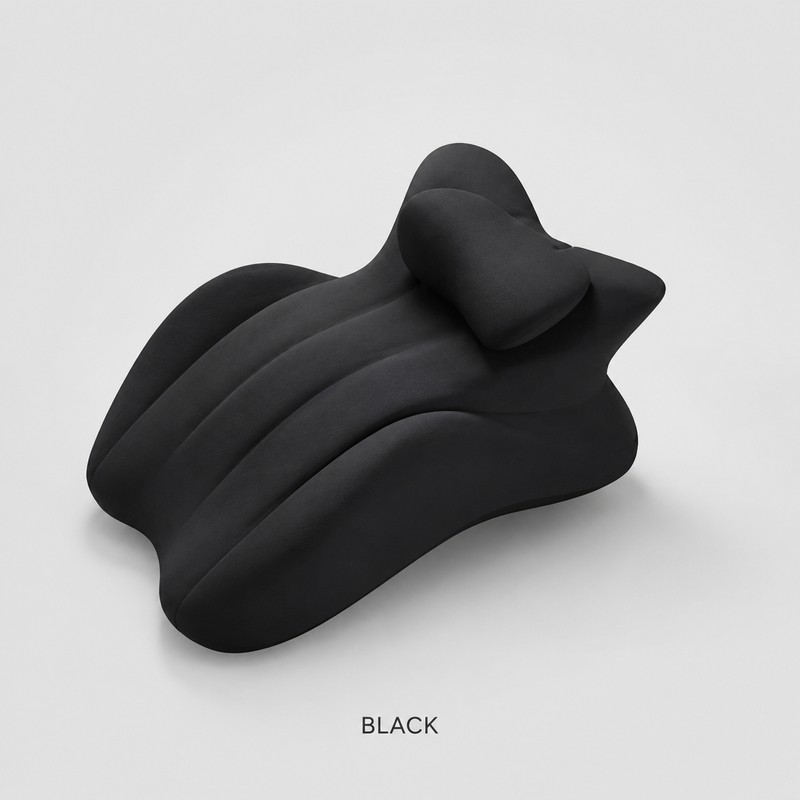 Ergonomic Prone Reading Pillow with Raised Head Support – Multi-Position