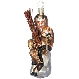 Inge-Glas Krampus 10119S024 German Glass Christmas Ornament