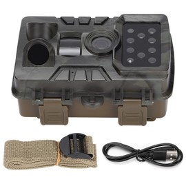 Game Camera Waterproof with Night Vision Infrared Hunting Camera for Wildlife Monitoring