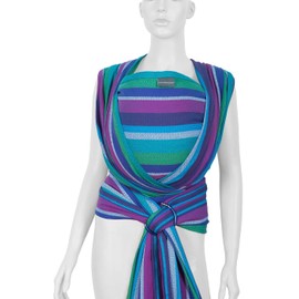 Dacony Woven Baby Sling - Including Two Rings, 100% Cotton, Suitable for Children from Birth to 3 Years (Orchid, S)