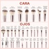 Lukovee Set de Brochas para Maquillaje Profesional