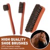 CHMI 16PCS Leather Shoe Polish Kit,Shoe Shine Kit with Black/Brown
