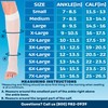 (3 Pairs) Made in USA - Sheer Compression Stockings for
