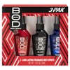BOD man Body Spray Gift Set, Black, Really Ripped Abs,