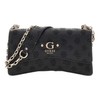 GUESS Gerty Convertible Xbody Flap Bag Black, black