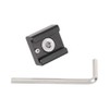 CAMVATE 3/8"-16 Cold Shoe Mount Adapter with Positioning Pins Compatible