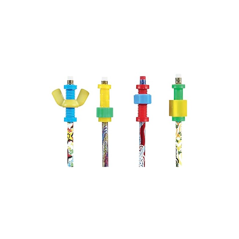 Abilitations Musgrave Pencil Company Pencil Fidgets, Set of 4, Assorted