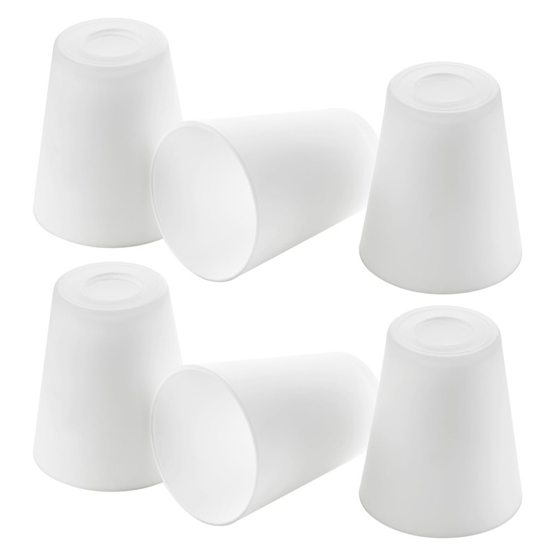 MIAOMEIO Fixture Replacement Frosted Glass Shade, E26 Base with 1-5/8"