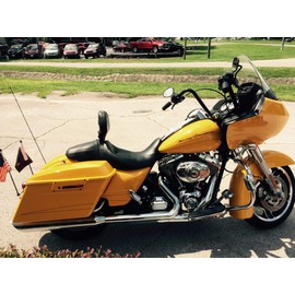 USA MADE Custom Gas Tank Lift Kit 2.5 inch,Fits 2000-up Harley Baggers and Touring Models Incl Street Glide FLHX, Road Glide FLTR, Road King FLHR, Electra Glide FLHT, Ultra Classic FLHTCU, FLHRC, etc.