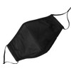 Komonee 4 Ply Winter Washable Reusable Black Face Mask Dustproof