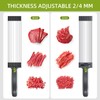 SupMaKin Fresh Meat Slicer, Thickness Adjustable 2 or 4 mm,