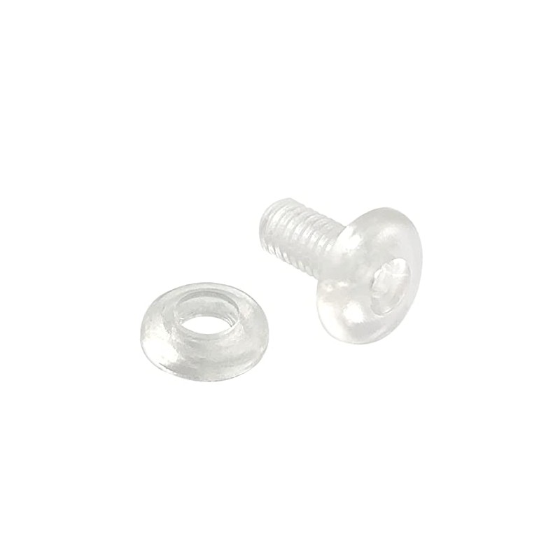 KLEBESHOP24 Plastic Eyelets with Hole Filling Height 9 mm Pack