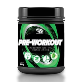 Protgt PreWorkout con L Citrulina y Beta Alanina, Manzana -35 Servicios, 280 g