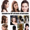 Hair Bun Invisible Fake Hair Clip Bump It Up Volume