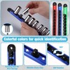Ceenna 24 Piece Magnetic Socket Organizer Set, Heavy Duty Socket