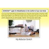 Skwoosh LegEx for knee replacement surgery rehabilitation recovery and mobility,