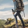 Hiking Poles Collapsible 5 Sections Portable Aluminum Hiking Sticks for