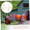 ORFOFE Chick Standing Rack Chicken Hen Rooster Perch for Poultry