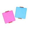 CORHAD Boys and Girls Learning 2pcs Geoboard Rubber Bands Plastic