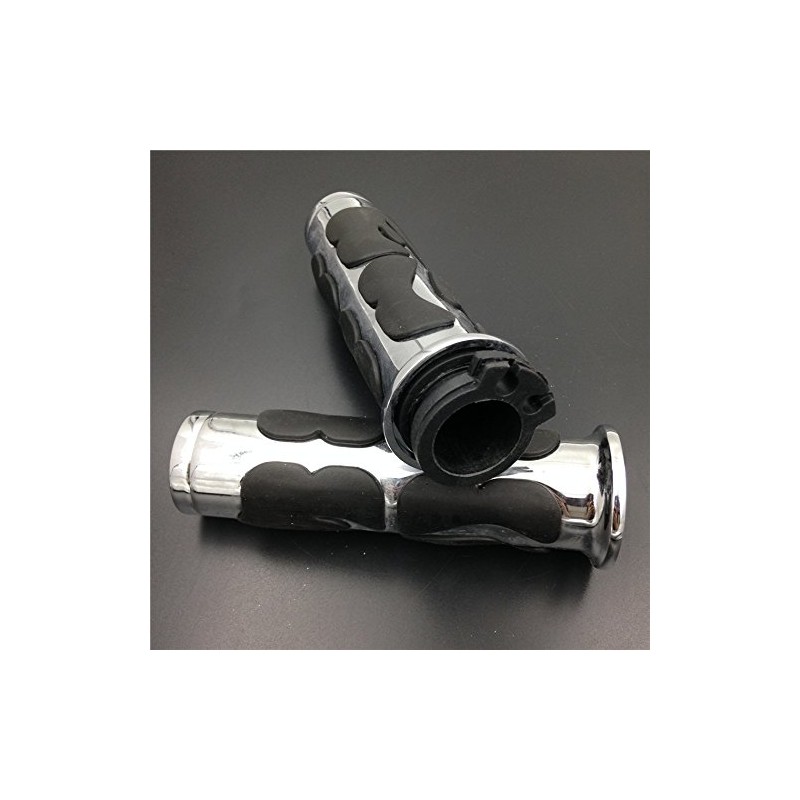Motorcycle Flame Hand Grip For Yamaha Road Star Silverado Mmltd