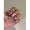 Magnetic Nail Purple Serenity ✨ - L-Coffin / 자석네일 퍼플