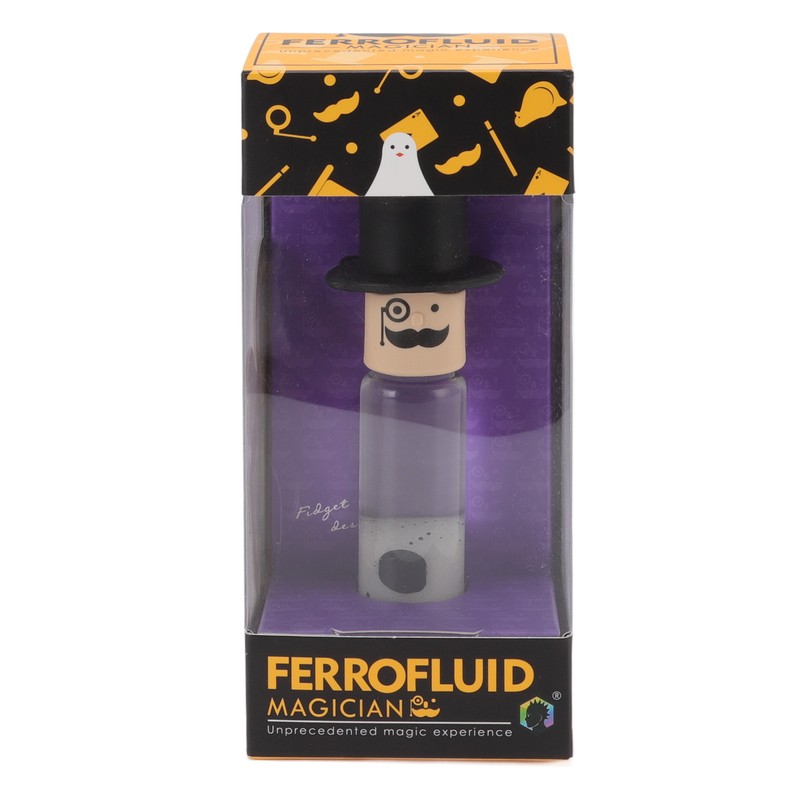 Ferrofluid Display Toy Magnetic Liquid Stress Relief Educational Cylindrical Ferrofluid