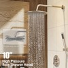 Gabrylly Shower System, Wall Mounted Shower Faucet Set with Shower