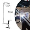 MAXPOWER 16 inch F Clamp, 5-1/2 inch Throat Depth, Removable