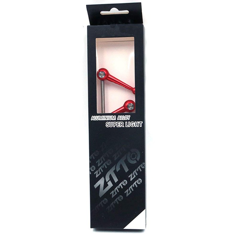 ANCLLO Bicycle Skewer Set, Quick Release Lever, Wheel Hub Set,