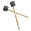 cobalt planet Bass Drum Mallet Set of 2 Drum Stick