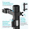 RV Flag Pole Holder for Ladder Mount Aluminum Flagpole Bracket