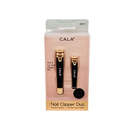 Cala Rose gold nail clipper duo