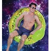POZA Inflatable Alien Pool Float Tube - Heavy Duty Vinyl