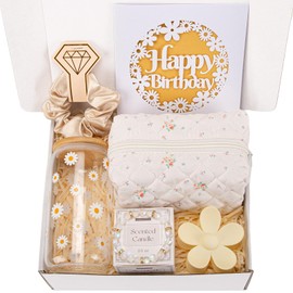 Nunubeo Birthday Gifts for Teen Girls Women, Daisy Gift Basket for Teenage Girl, Teen Girl Gifts Trendy Stuff, Gifts for Daughter Niece Granddaughter Friends Her, Gift Idea for All Occasions